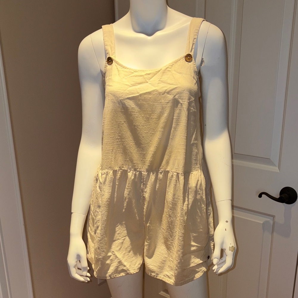 Roxy Cream Jumpsuit